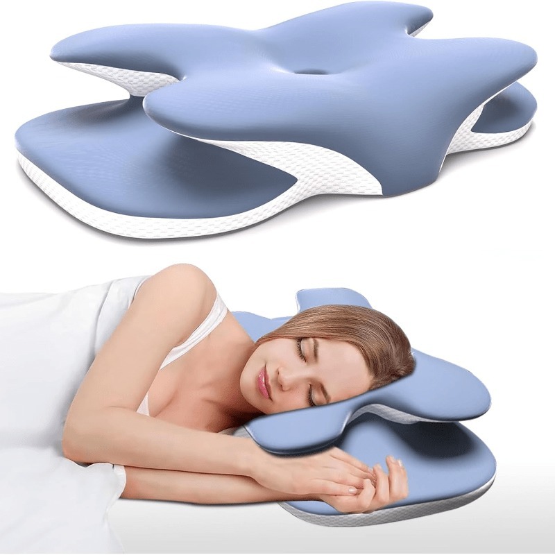 Memory Foam Orthopedic Pillow Neck Pain - Travesseiro cervical ergonômico de espuma de