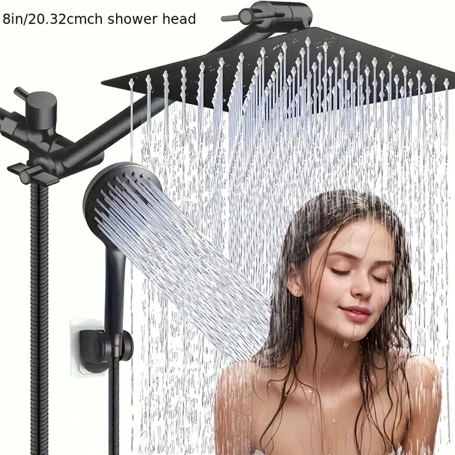 High Pressure Shower Head Handheld - Chuveiro de alta pressão com efeito