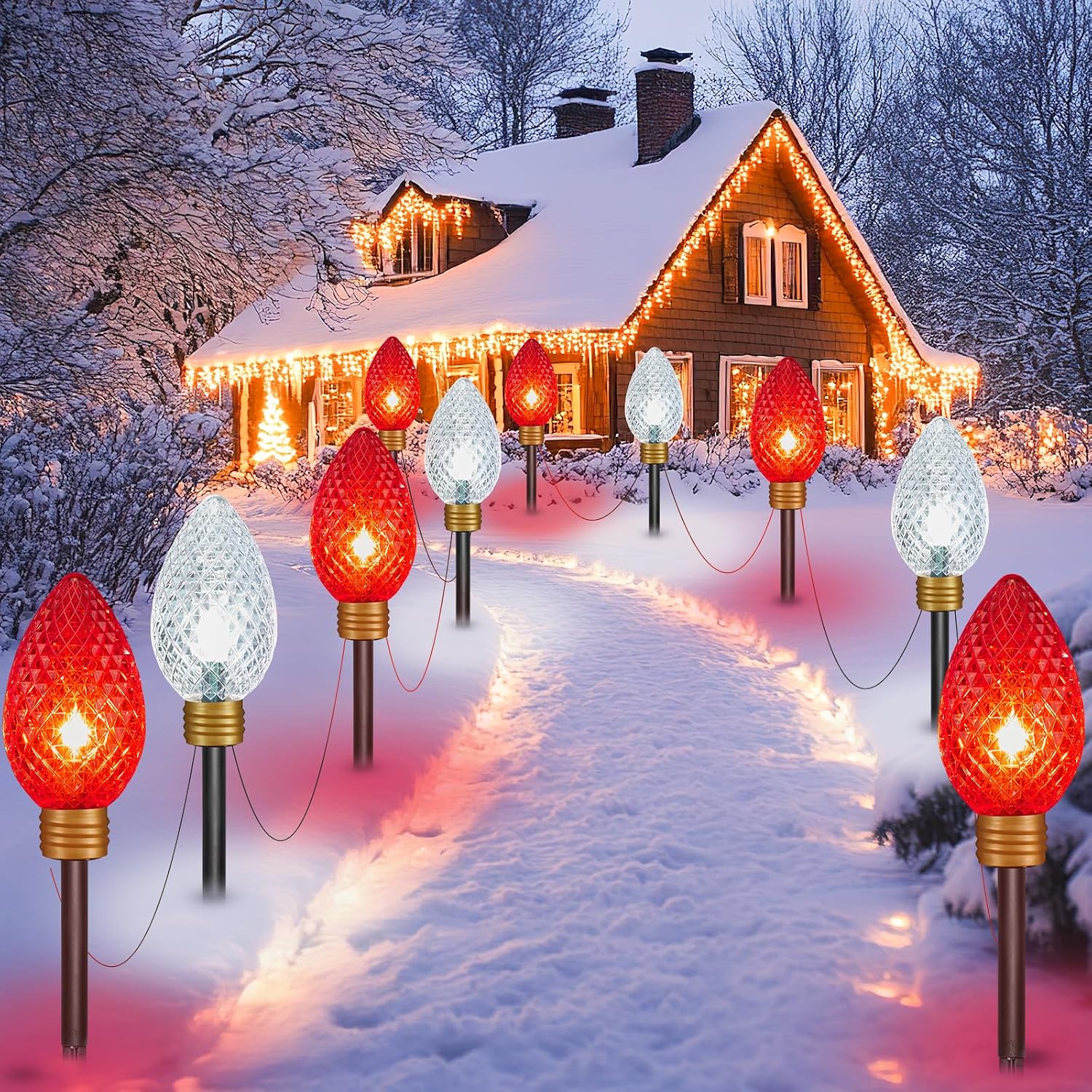 Lighting - Luzes de Natal em forma de