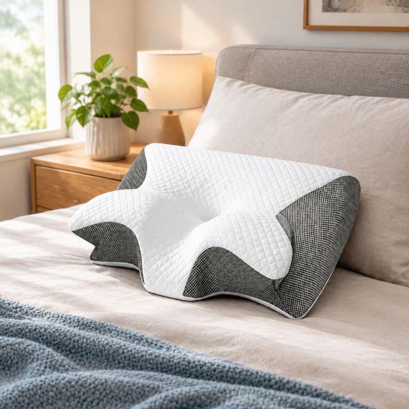 Memory Foam Orthopedic Pillow Neck Pain - Almofada ortopédica de espuma de memória