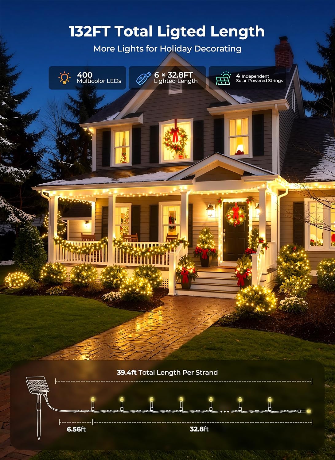 Conjunto de 6 luzes de Natal s - Lighting avaliação e preço