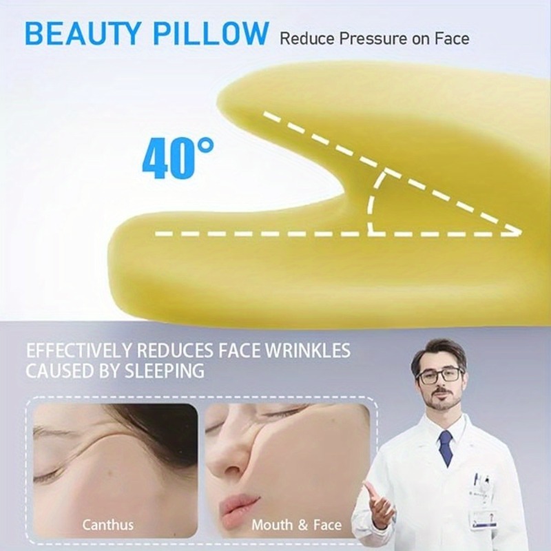 Travesseiro cervical ergonômic - Memory Foam Orthopedic Pillow Neck Pain avaliação e preço