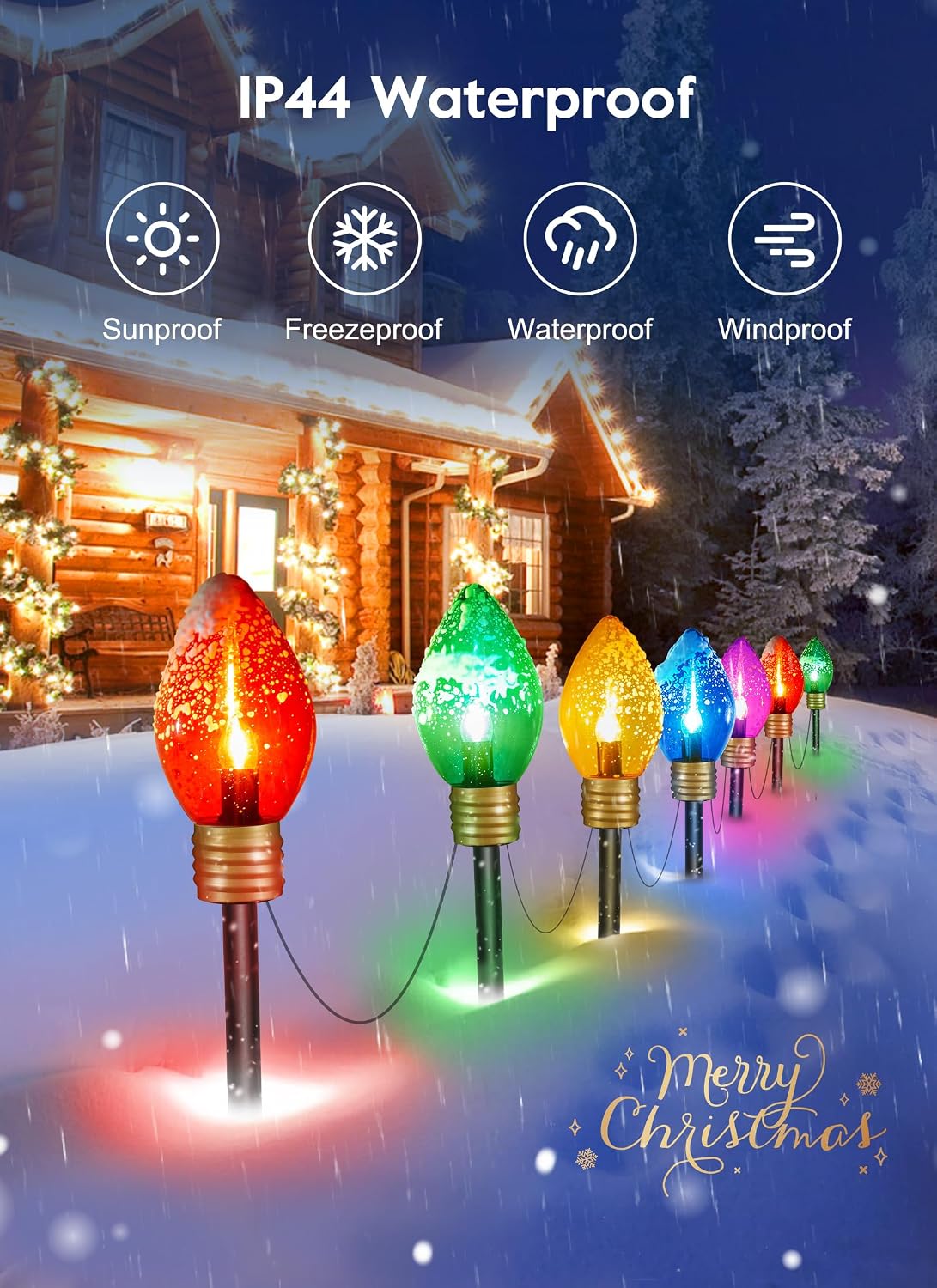 Luzes de Natal para caminhos,  - Lighting avaliação e preço