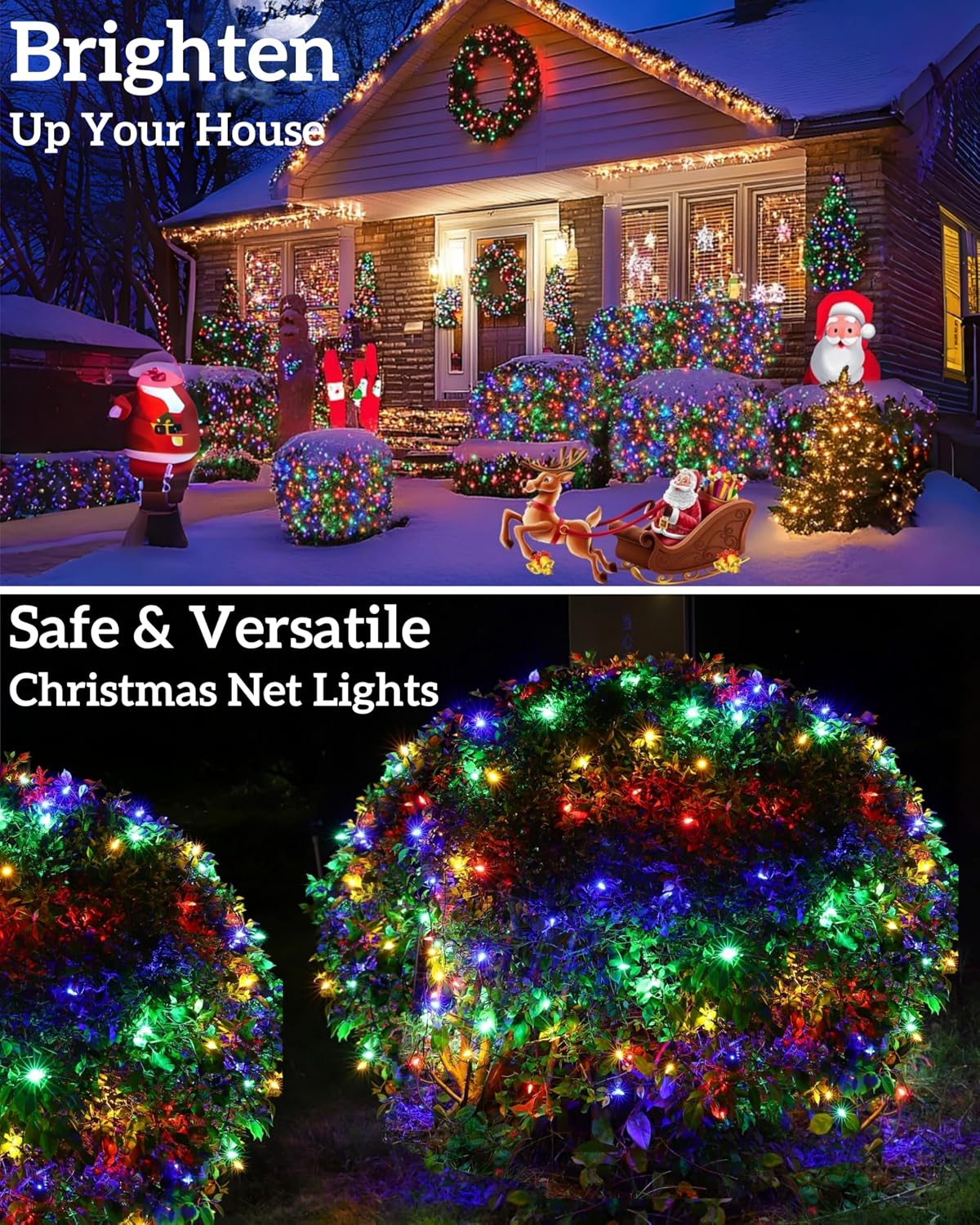 Luzes de rede de Natal LED par - Lighting avaliação e preço