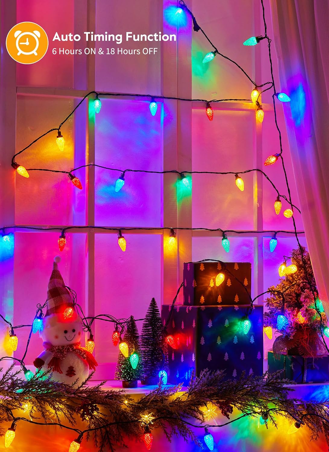 Luzes de Natal C9 para uso ext - Lighting avaliação e preço