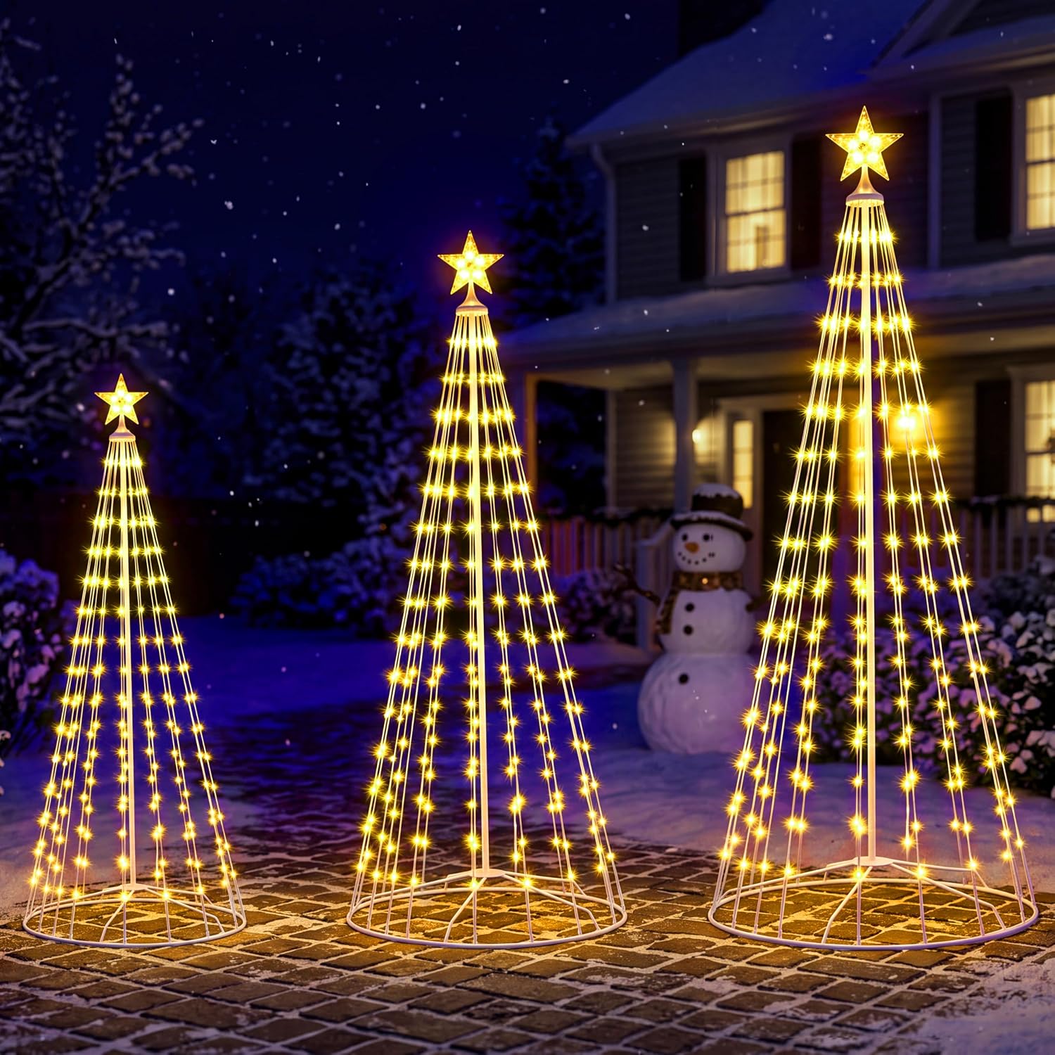 Conjunto de 3 luzes de Natal e - Lighting avaliação e preço